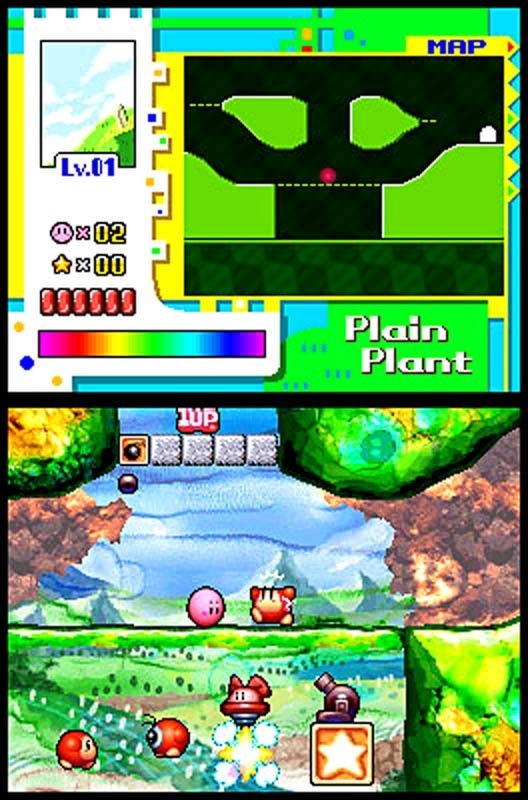 Kirby Power Paintbrush › Games-Guide