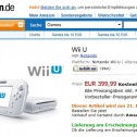 Wii U zu Weihnachten jetzt 349€?