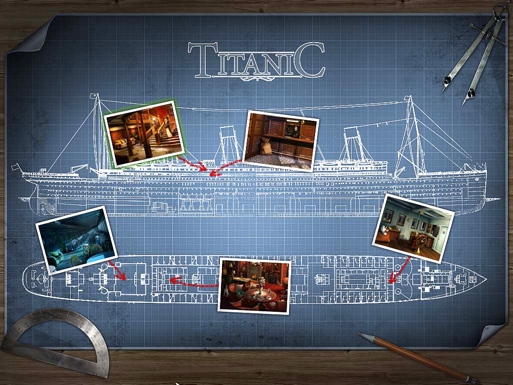 blank titanic video game