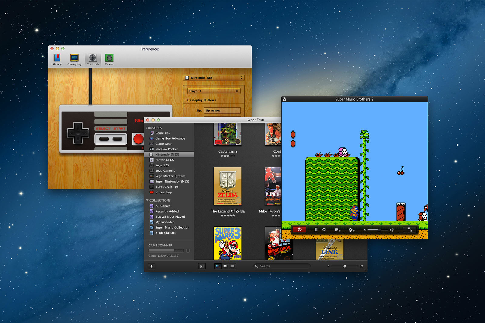 download games for openemu